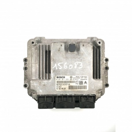 Calculateur Moteur CITROEN PEUGEOT Bosch, 0 281 011 233, 96 556 006 80, 0281011233, 9655600680