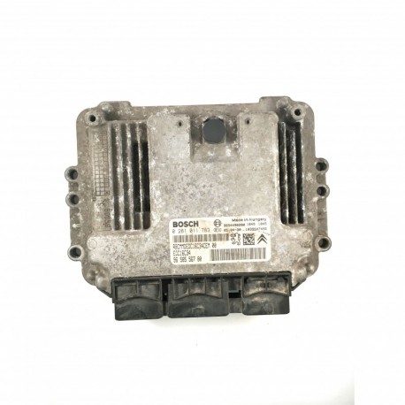 Calculateur Moteur PEUGEOT 206 Bosch, 0 281 011 783, 96 567 097 80, 0281011783, 9656709780, 9654490280, 1039S07241, EDC16C34