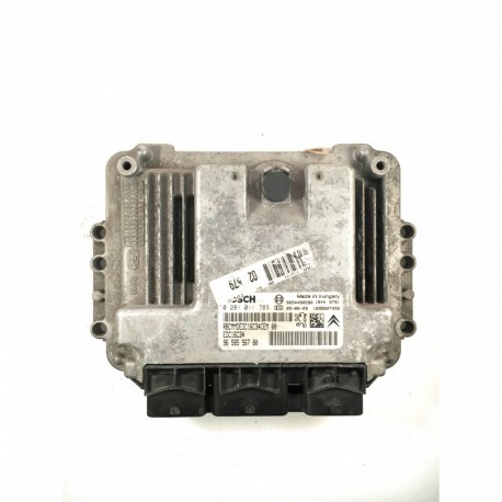 Calculateur Moteur PEUGEOT 206 Bosch, 0 281 011 783, 96 567 097 80, 0281011783, 9656709780, 9654490280, 1039S07241, EDC16C34