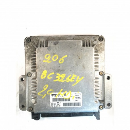 Calculateur Moteur PEUGEOT 206 Bosch, 0 281 010 767, 96 435 249 80, 0281010767, 9643524980, EDC15C2