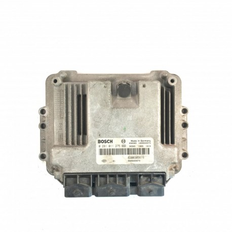 Calculateur Moteur RENAULT MEGANE SCENIC Bosch, 0 281 011 275, 8200305678, 0281011275, 8200269878