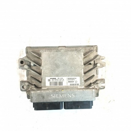 Calculateur Moteur RENAULT CLIO Siemens, S118301122B, 8200326741, 8200326375